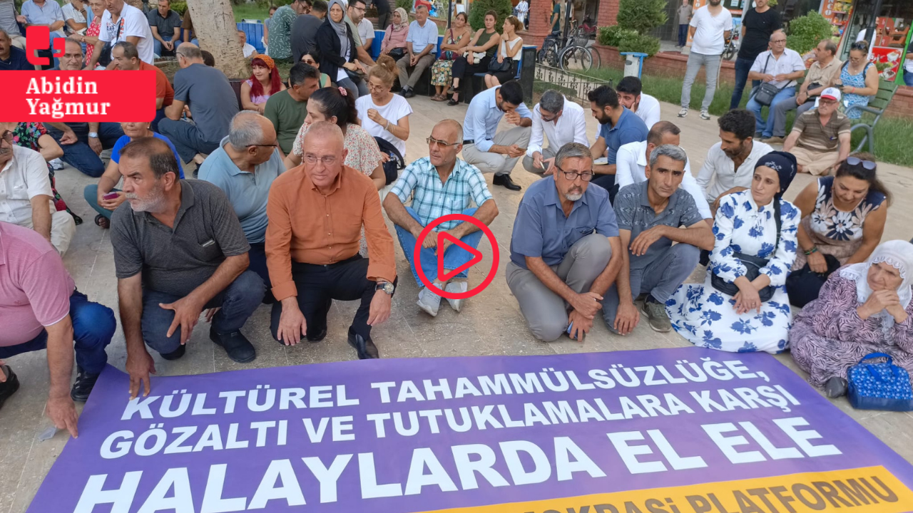 Kürtçeye yönelik saldırılar Mersin'de protesto edildi: 'Kürtleri ve Kürtçeyi tanımadan barışı inşa edemezsiniz'