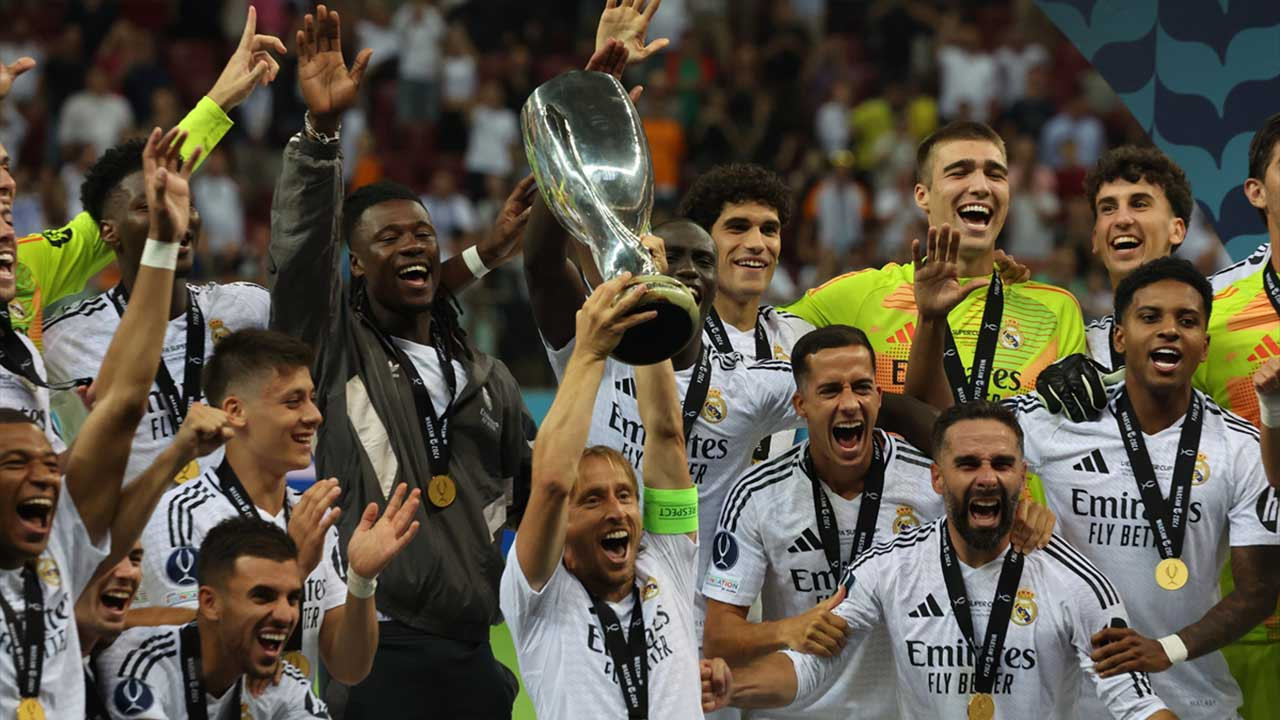 UEFA Süper Kupa, 6'ncı kez Real Madrid'in