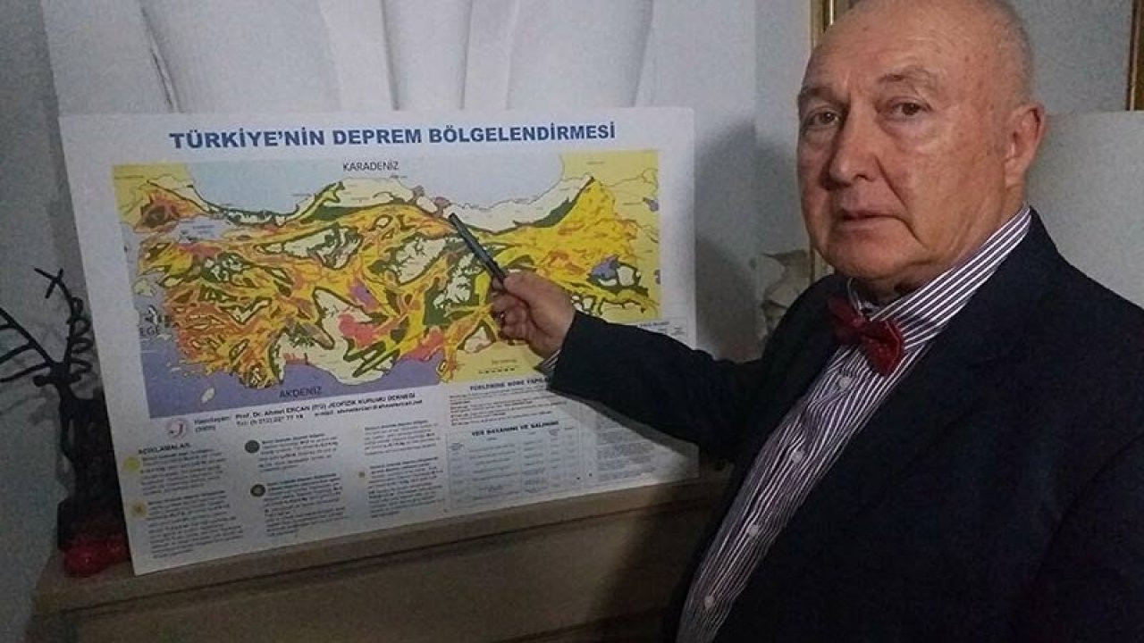 Prof. Dr. Ahmet Ercan, 'İki deprem bekliyorum' dedi, İstanbul'un güvenli ve riskli ilçelerini sıraladı