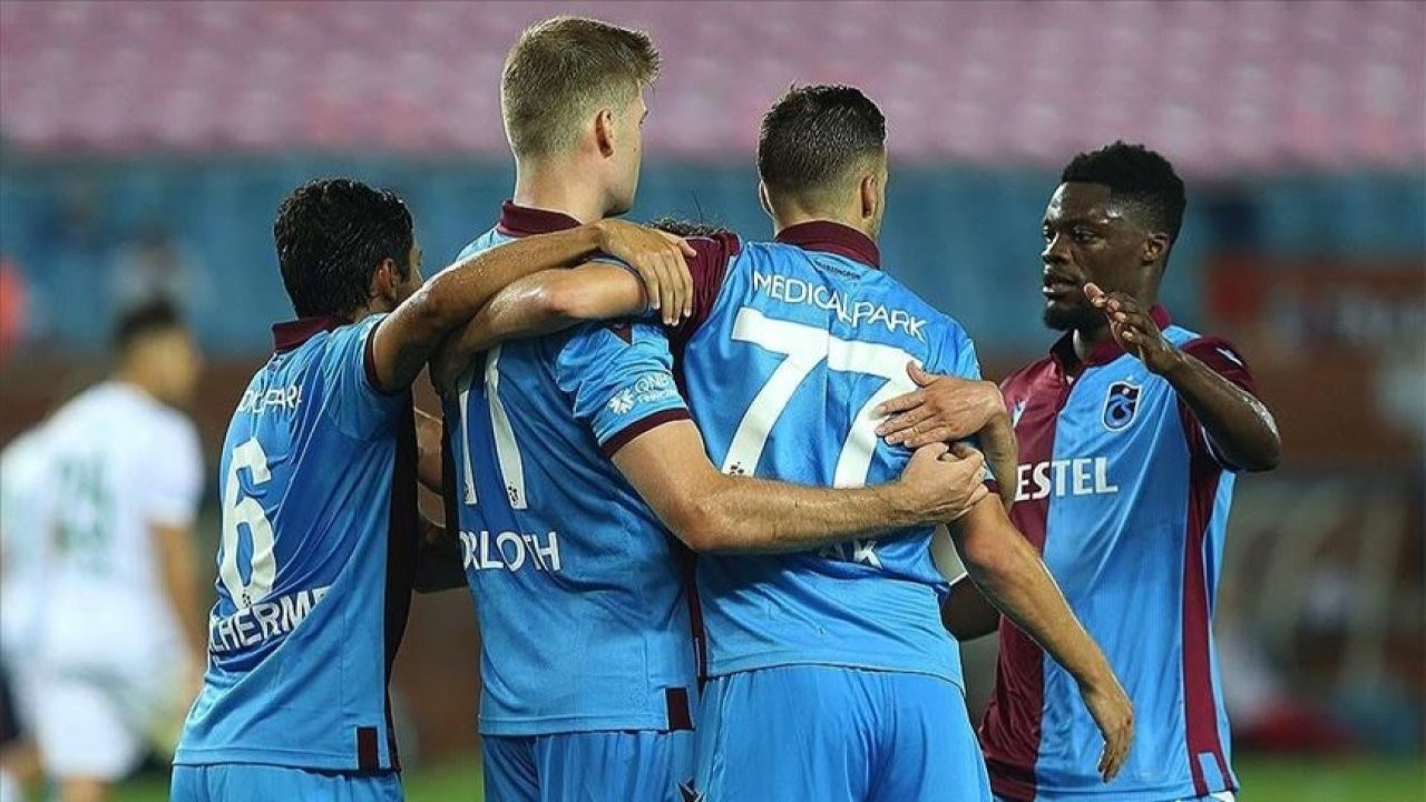 Trabzonspor, Konferans Ligi maçı kamp kadrosu açıklandı