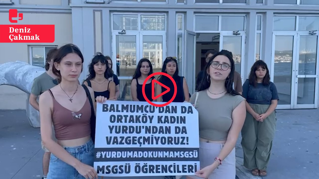 Yurtları kapatılan Mimar Sinan öğrencileri eylemde: ‘Balmumcu’dan da yurttan da vazgeçmiyoruz ’