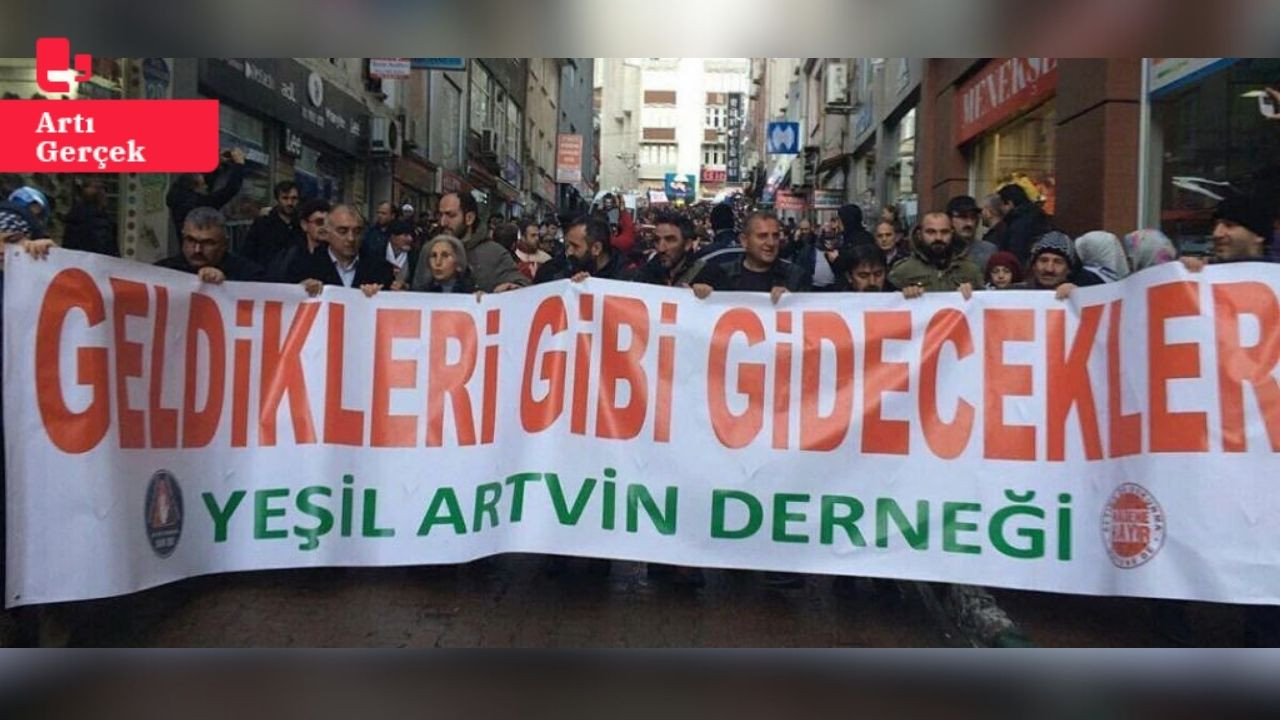 Artvin Valiliği, Cengiz Holding'in Cerattepe'deki faaliyetlerini durdurdu