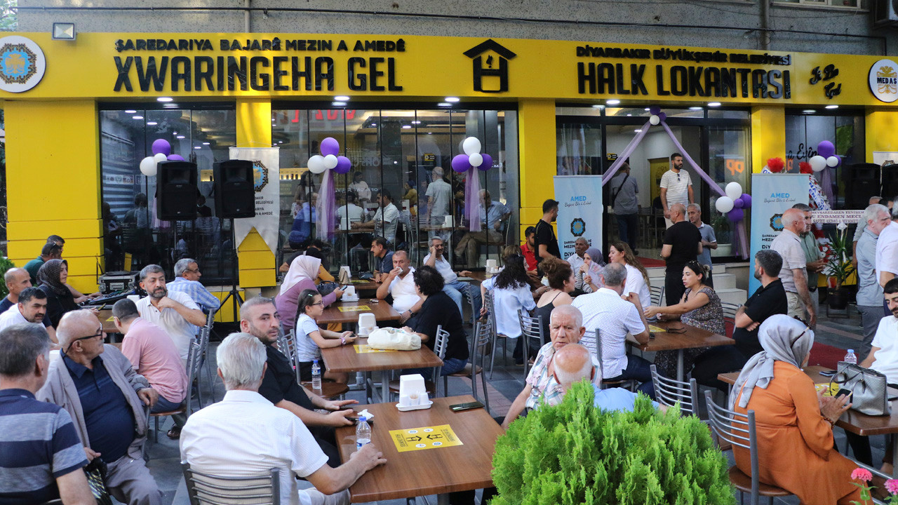 Diyarbakır'da Halk Lokantası açıldı: Dört çeşit yemek 70 TL