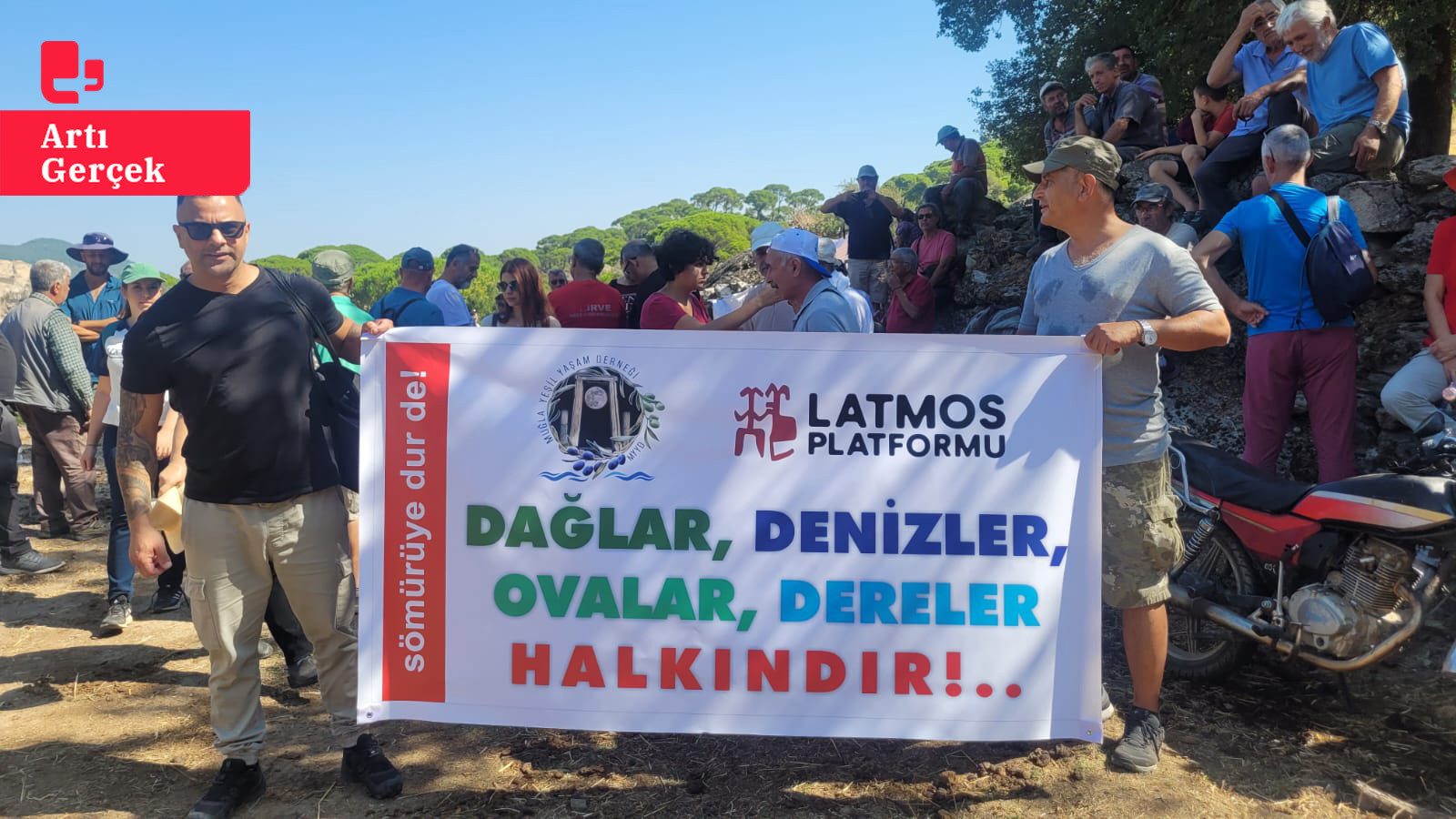 Latmos’ta bilirkişi keşfi: Taş ocağı projesine karşı mücadele sürüyor