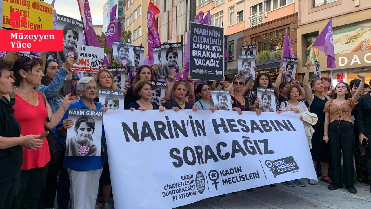 Narin’in katledilmesi İstanbul’da protesto edildi: Üç kadın gözaltına alındı