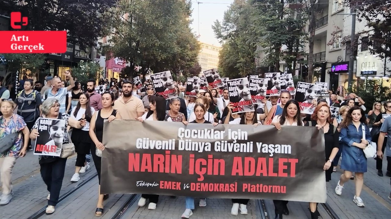 Birçok kentte 'Narin için adalet' eylemi