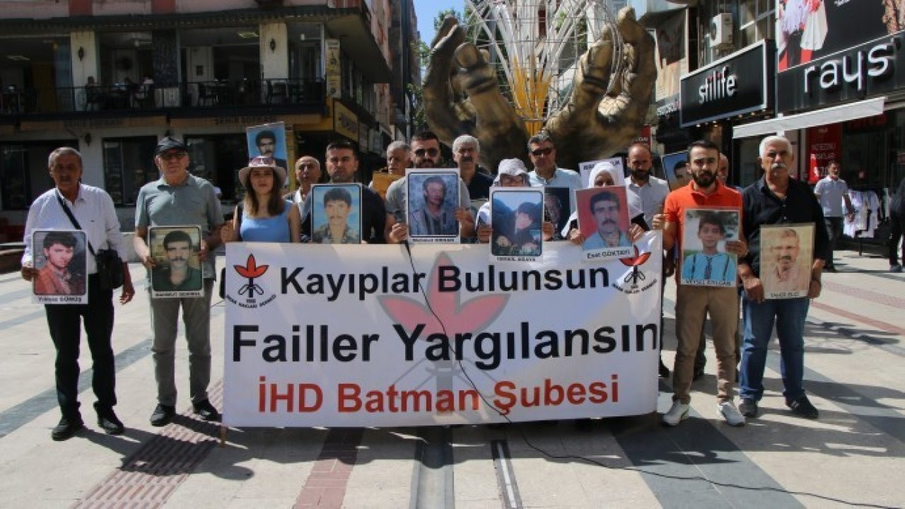 Kayıp yakınları Diyarbakır ve Batman'dan seslendi: 'Kayıplar bulunsun failleri yargılansın'