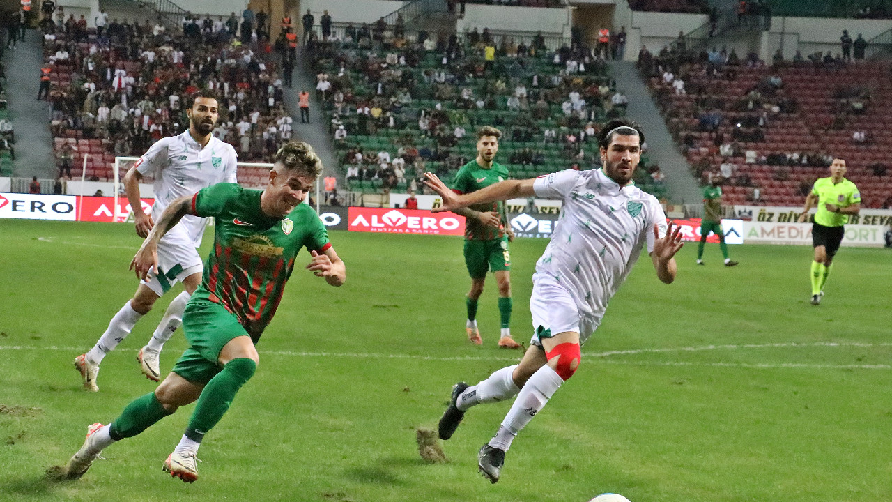 Amedspor-Boluspor karşılaşmasında beraberlik: 1-1