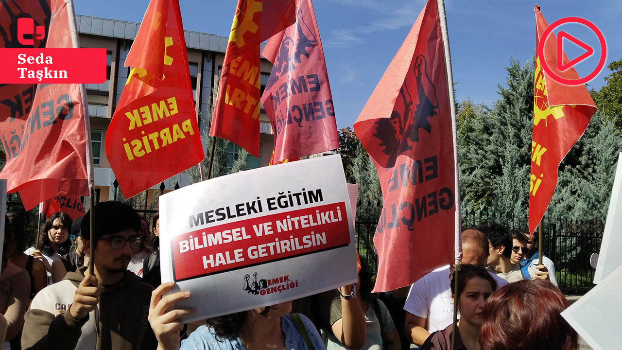 EMEP, MESEM raporunu bakanlık önünde açıkladı: '11 yılda en az 754 çocuk iş cinayetinde öldü, öğrenciler şiddete uğruyor'