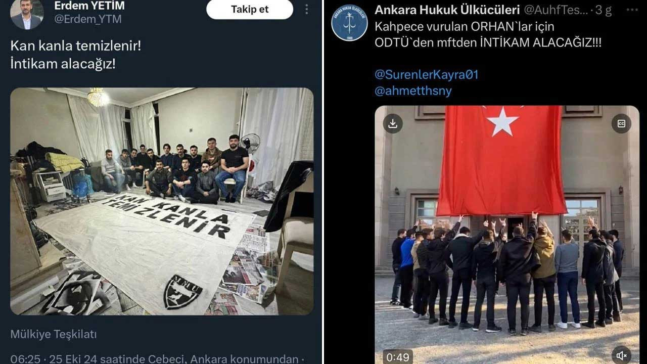 ODTÜ'de öğrenciler ülkücülerin hedefinde: 'İntikam alacağız'