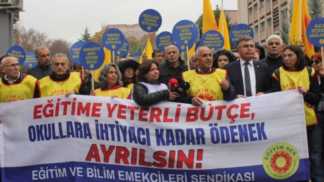 Eğitim Sen bütçeye dair taleplerini açıkladı