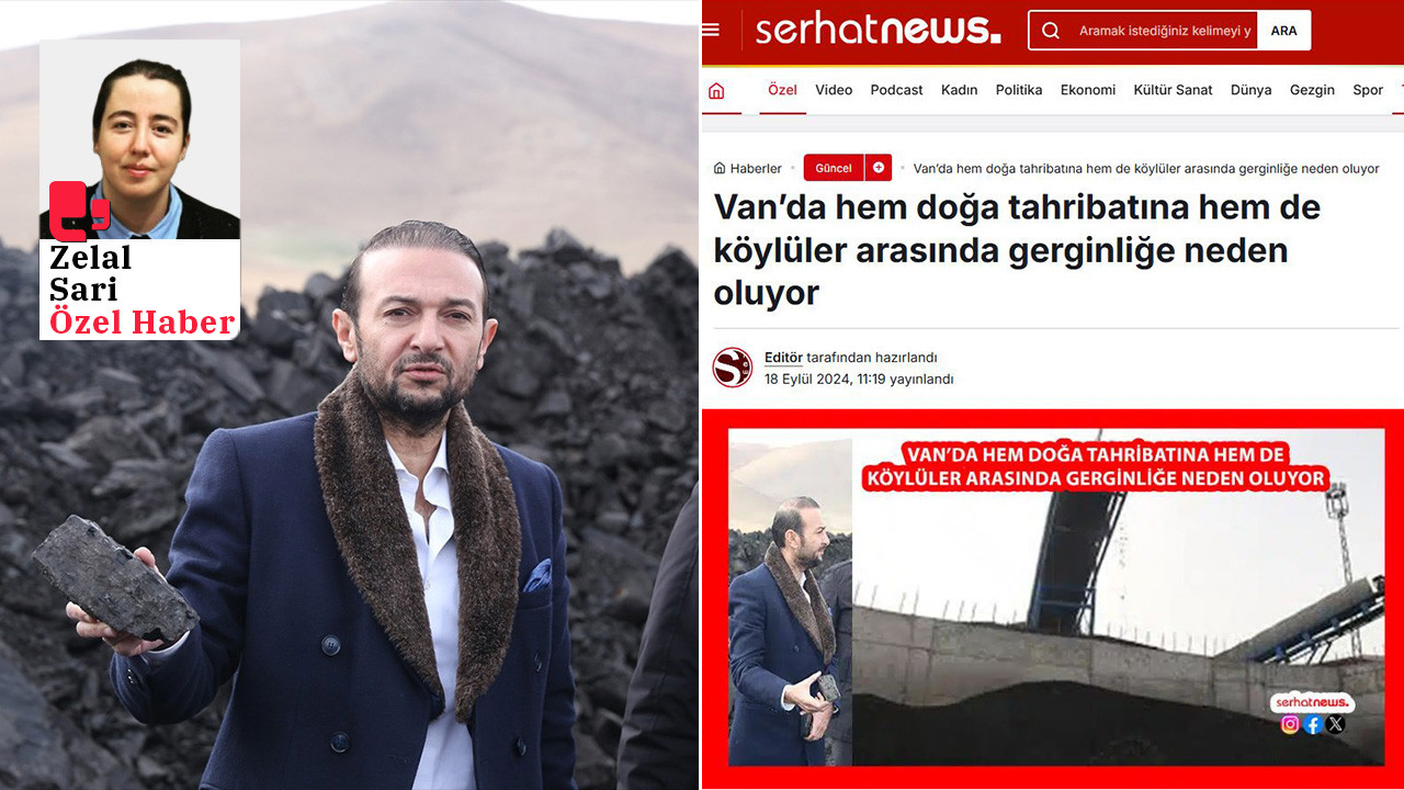 Serhat News'in maden haberine soruşturma... AKP'li Ürüm'ün avukatı haberi 'dolu silaha' benzetti