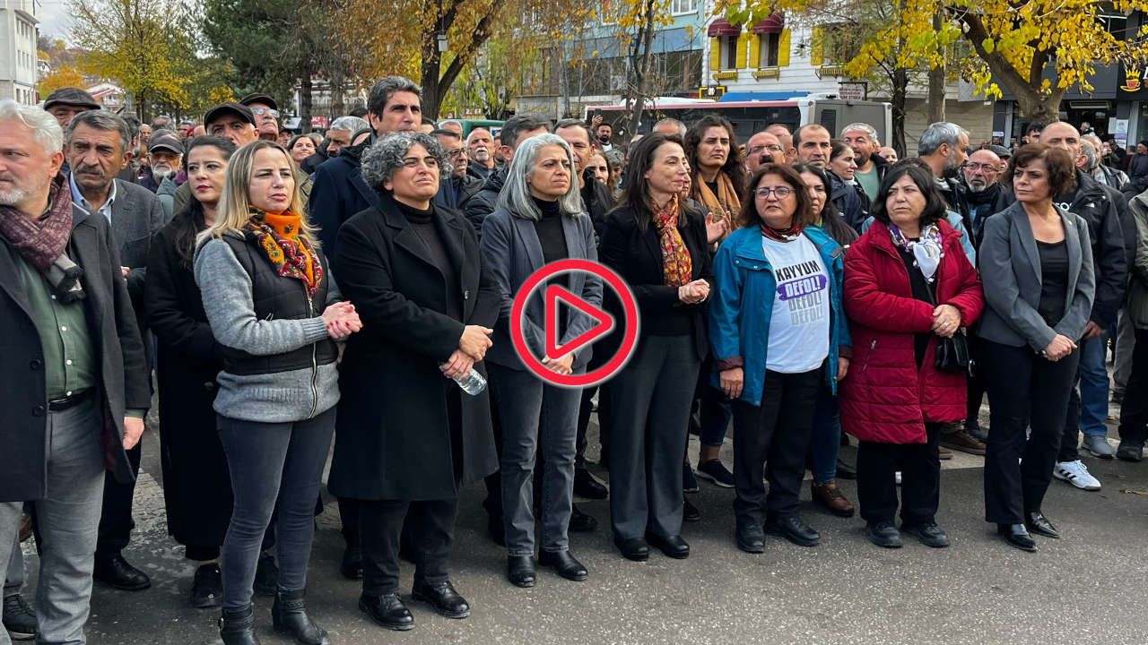 Kayyım protestoları sürüyor... Hatimoğulları: Dersim zulmünüze baş eğmez