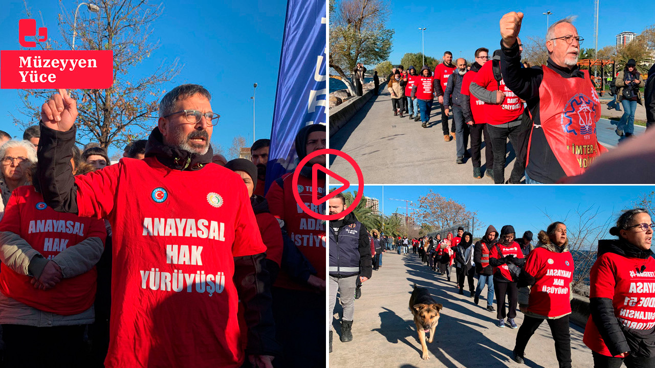 Polonez işçileri polis engelini aştı, Gebze adliyesine yürüyor: 'Ankara’ya kadar durmayacağız'