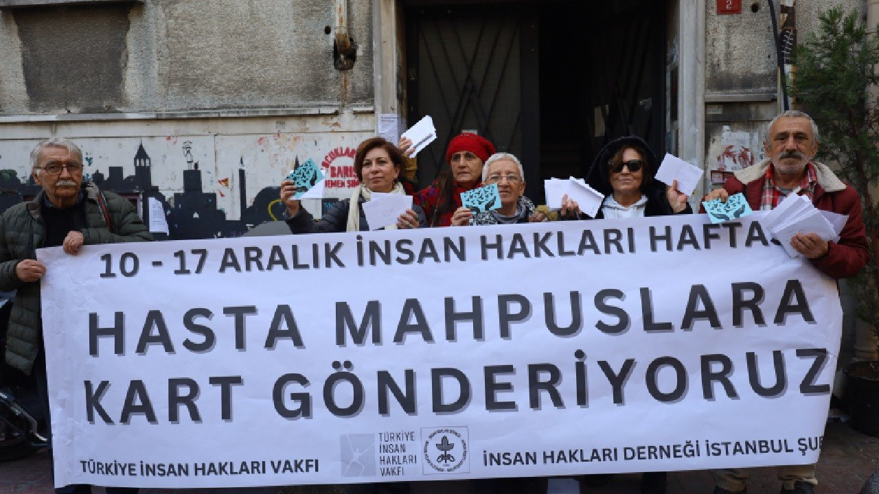 Hasta mahpuslara dayanışma kartı gönderildi: 'Tecrit bir işkence yöntemidir'