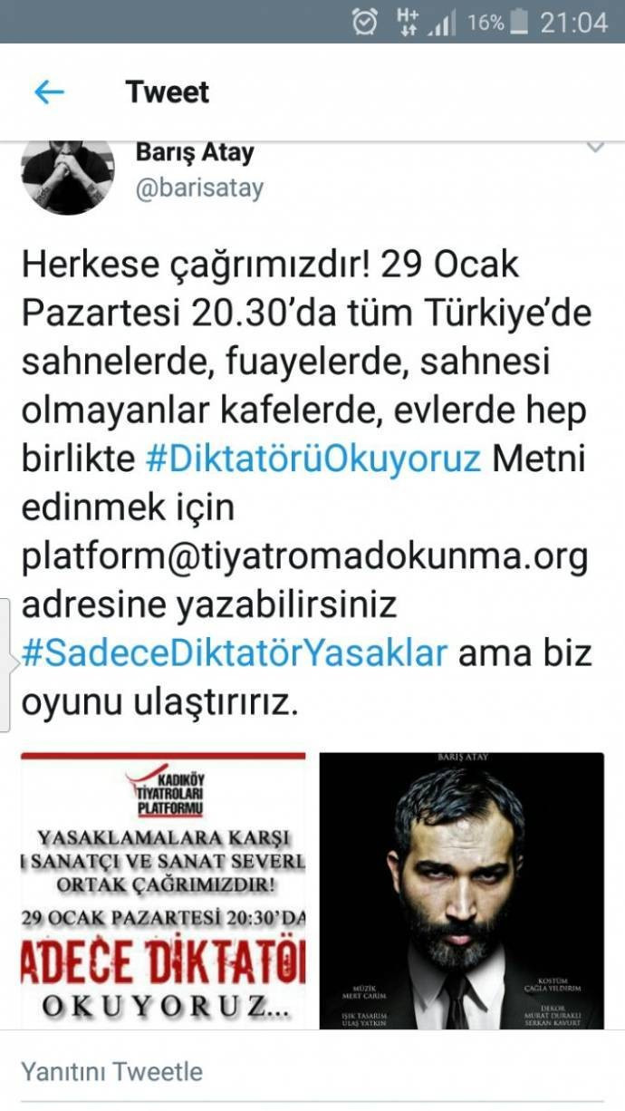 Aynı anda, aynı saatte 'Sadece Diktatör' diyecekler - Resim : 1